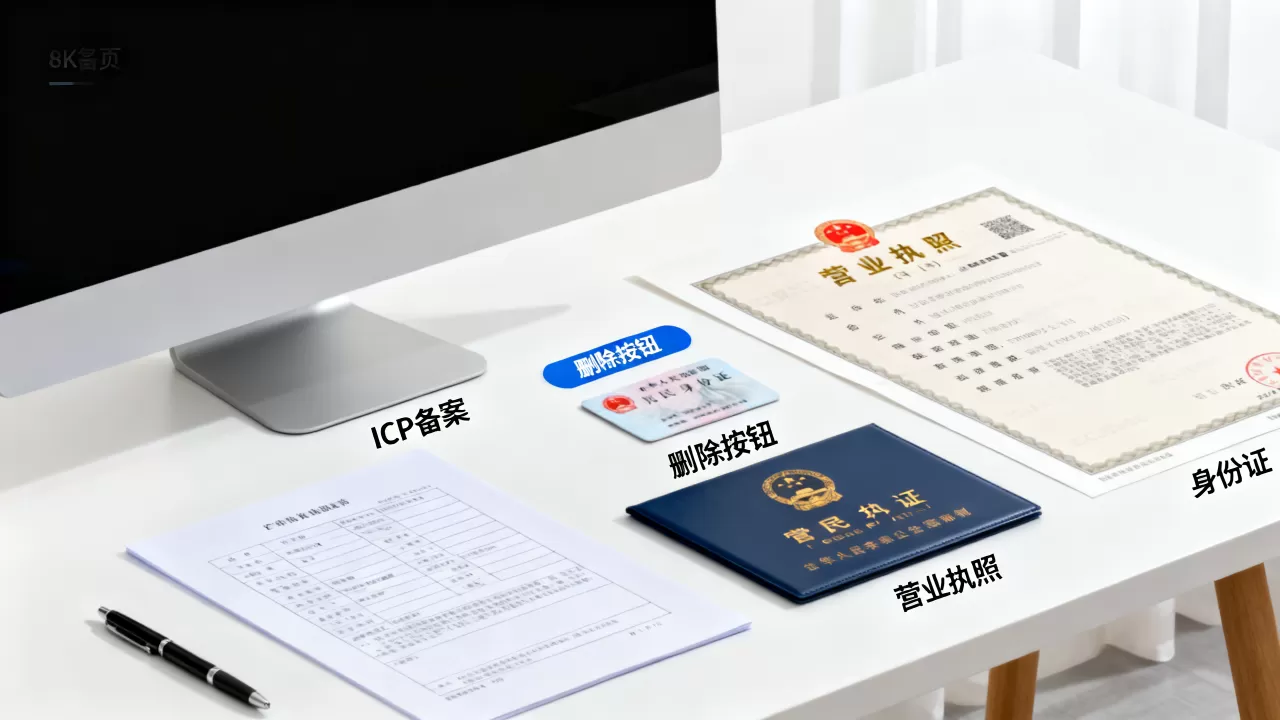 ICP网站和删除按钮是什么意思,ICP备案需要什么材料? ICP网站和删除按钮是什么意思,ICP备案需要什么材料?