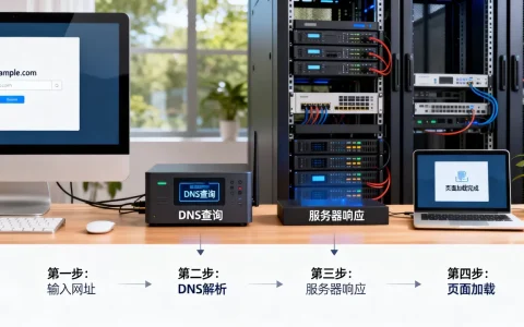 访问网站的过程是怎样的？,网站访问流程有哪些步骤