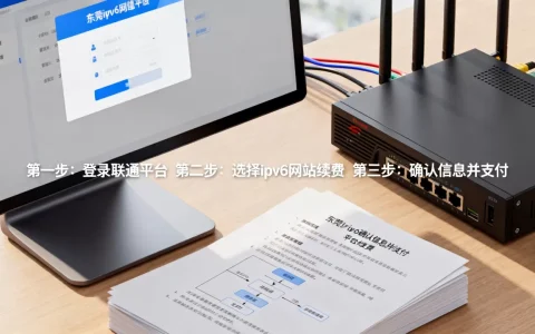 如何操作东莞ipv6网站建设与联通平台续费，流程是什么？
