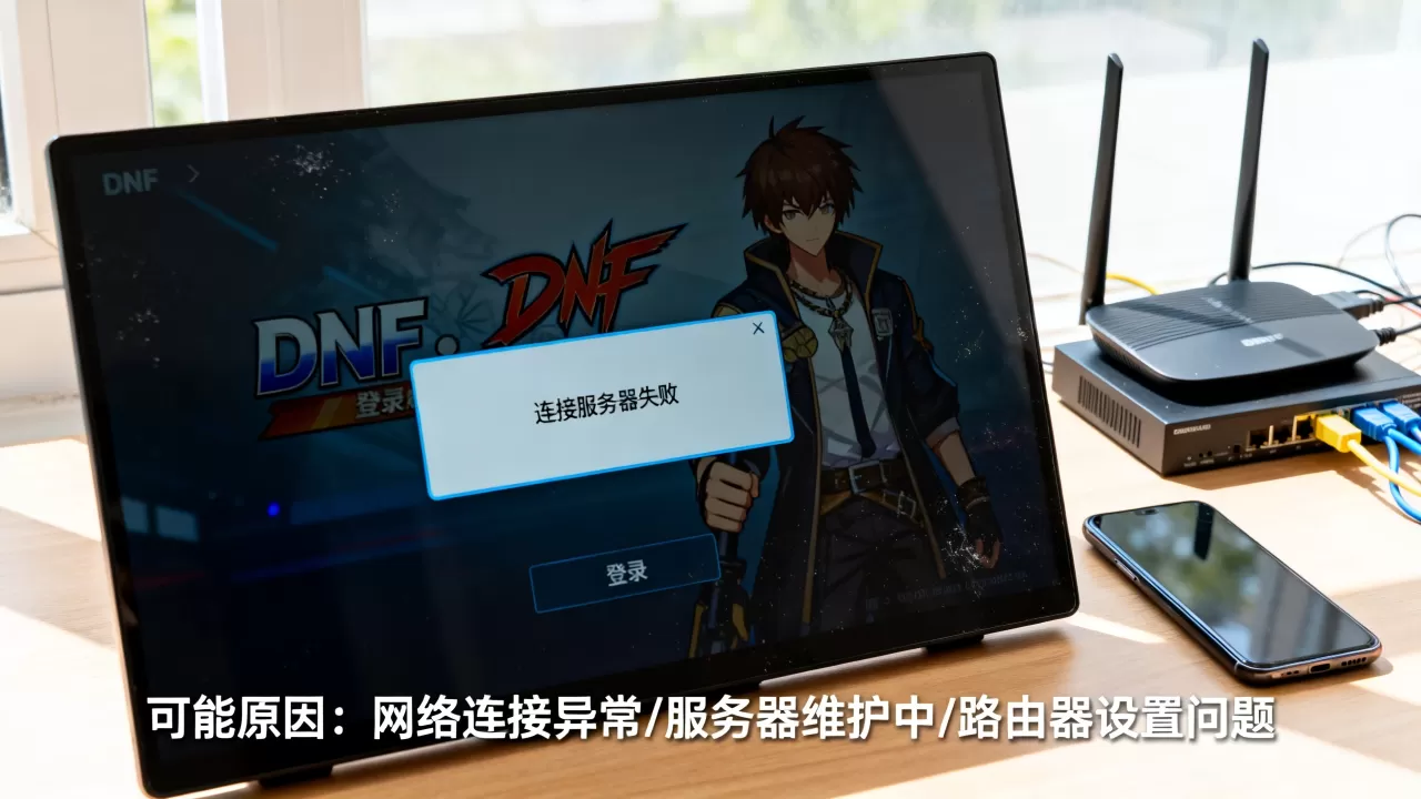 DNF登录游戏连接服务器失败怎么办,是什么原因 DNF登录游戏连接服务器失败怎么办,是什么原因