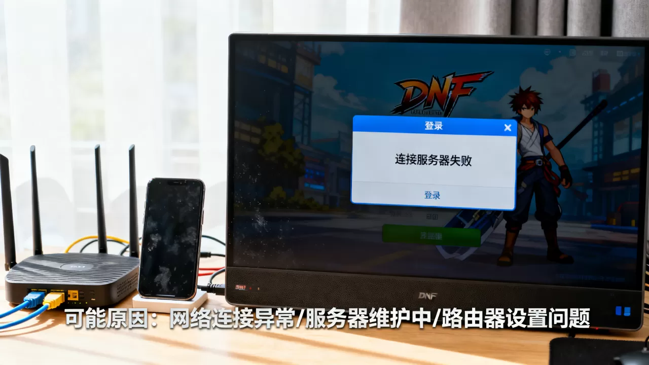 DNF登录游戏连接服务器失败怎么办,是什么原因 DNF登录游戏连接服务器失败怎么办,是什么原因