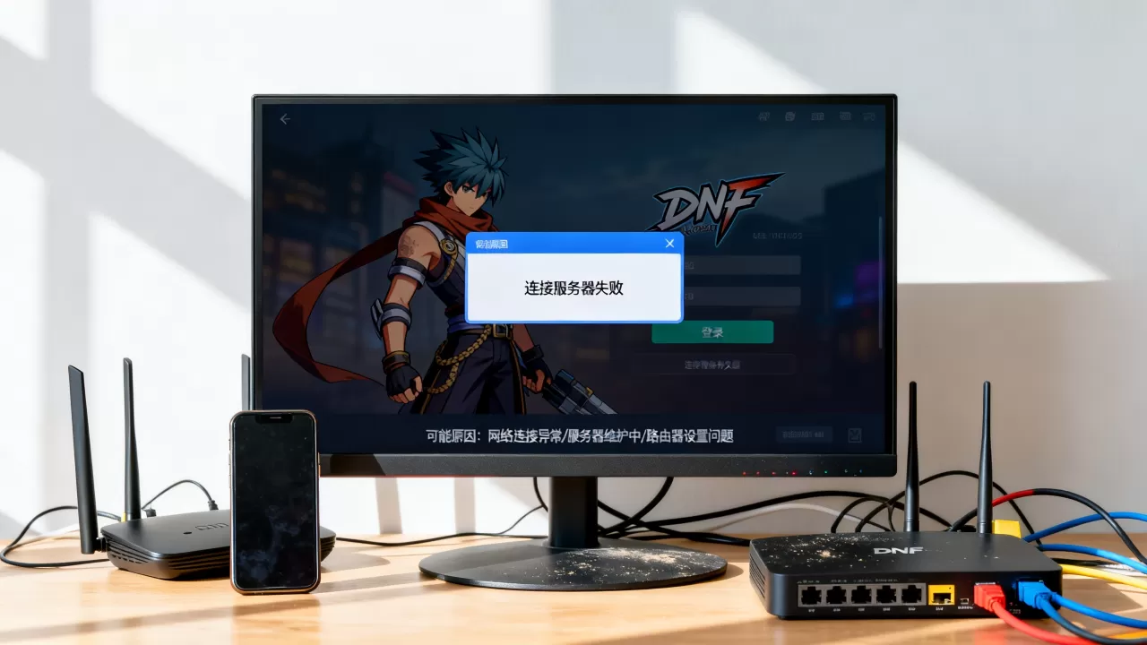 DNF登录游戏连接服务器失败怎么办,是什么原因 DNF登录游戏连接服务器失败怎么办,是什么原因