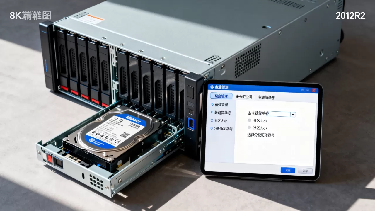 2012r2服务器怎么分盘符,盘符分配方法有哪些? 2012r2服务器怎么分盘符,盘符分配方法有哪些?
