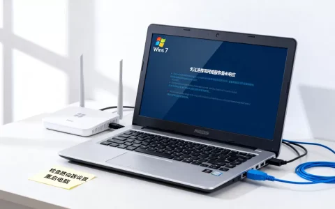 Win7无法连接网络服务器未响应怎么办？，为什么？