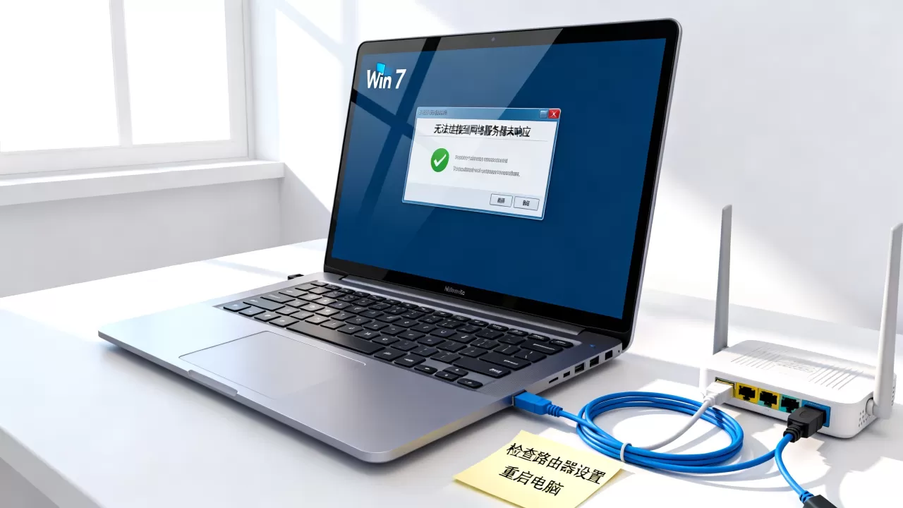 Win7无法连接网络服务器未响应怎么办?,为什么? Win7无法连接网络服务器未响应怎么办?,为什么?
