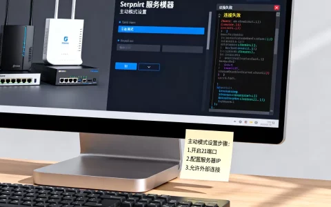 FTP服务器主动模式如何设置，连接失败怎么办？