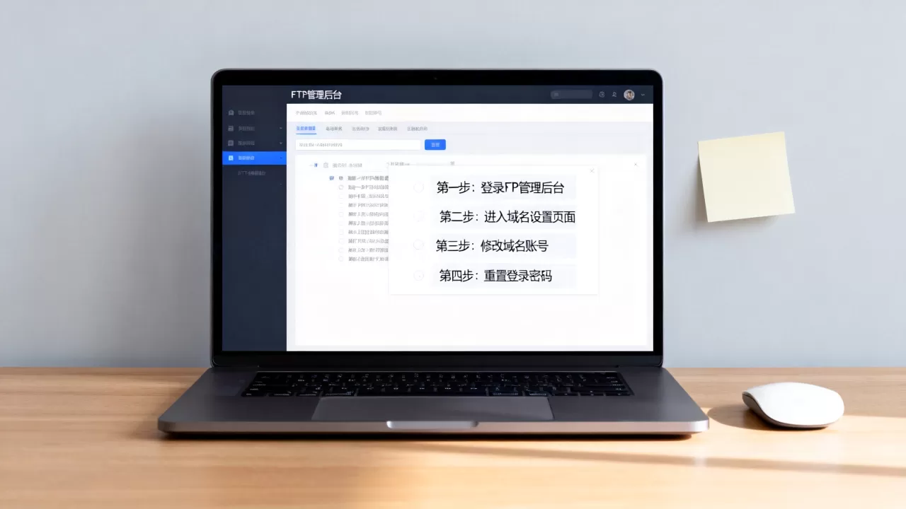 FTP服务器怎么修改域名账号和密码,操作步骤有哪些? FTP服务器怎么修改域名账号和密码,操作步骤有哪些?