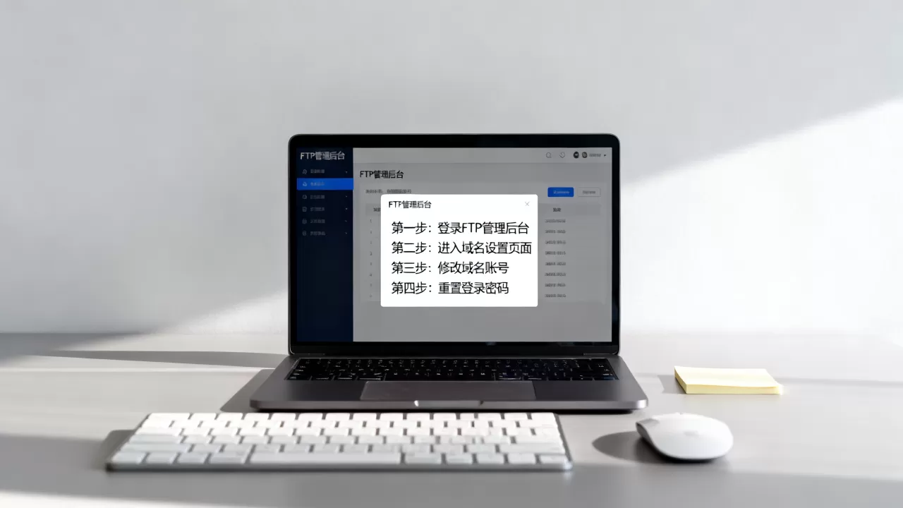 FTP服务器怎么修改域名账号和密码,操作步骤有哪些? FTP服务器怎么修改域名账号和密码,操作步骤有哪些?