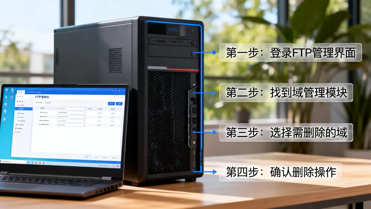 如何删除FTP服务器上的域,具体操作步骤是什么? 如何删除FTP服务器上的域,具体操作步骤是什么?