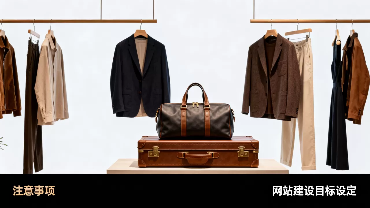 服装箱包网站建设目标应该如何设定?,有哪些注意事项? 服装箱包网站建设目标应该如何设定?,有哪些注意事项?