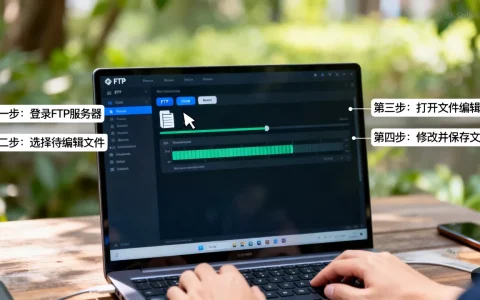 FTP服务器怎么编辑文件？，操作步骤有哪些？