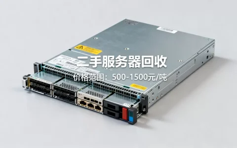 二手服务器多少钱一吨才合理，哪里回收最划算？