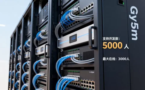 gy5m服务器到底能支持多少人，多少人同时在线？