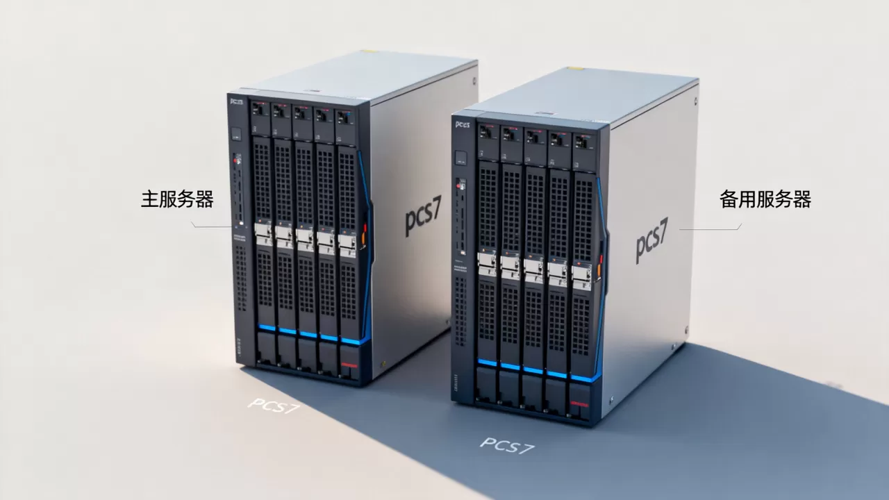 pcs7画面为啥出来两个服务器,怎么解决? pcs7画面为啥出来两个服务器,怎么解决?