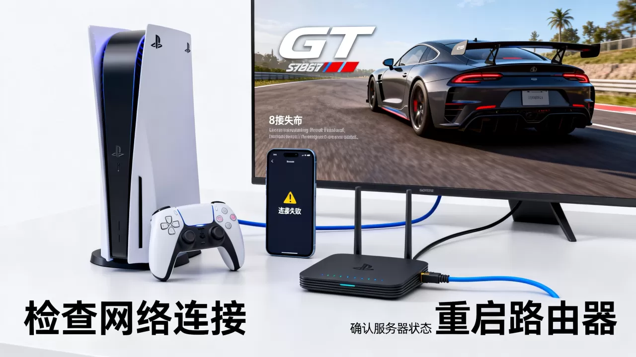 GT7连不上服务器怎么解决,连接失败原因有哪些? GT7连不上服务器怎么解决,连接失败原因有哪些?
