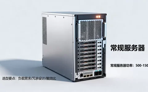 一般常规服务器的功率是多少瓦，功率怎么选