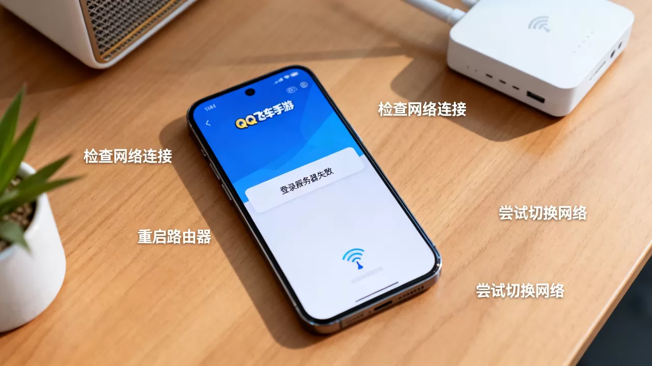 为什么qq飞车手游登录游戏服务器失败,怎么解决 为什么qq飞车手游登录游戏服务器失败,怎么解决