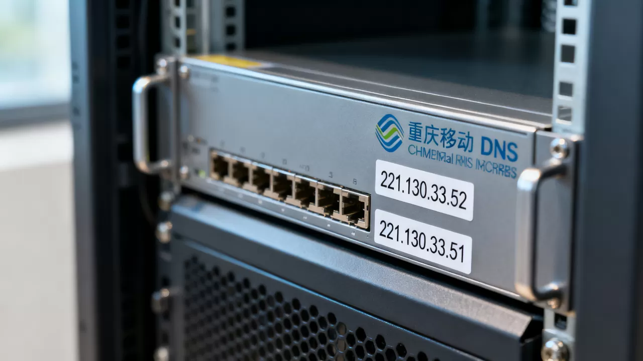 重庆移动网络dns的服务器地址是多少 重庆移动网络dns的服务器地址是多少