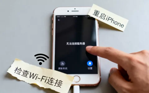 iPhone6连不上服务器是怎么回事，怎么解决？