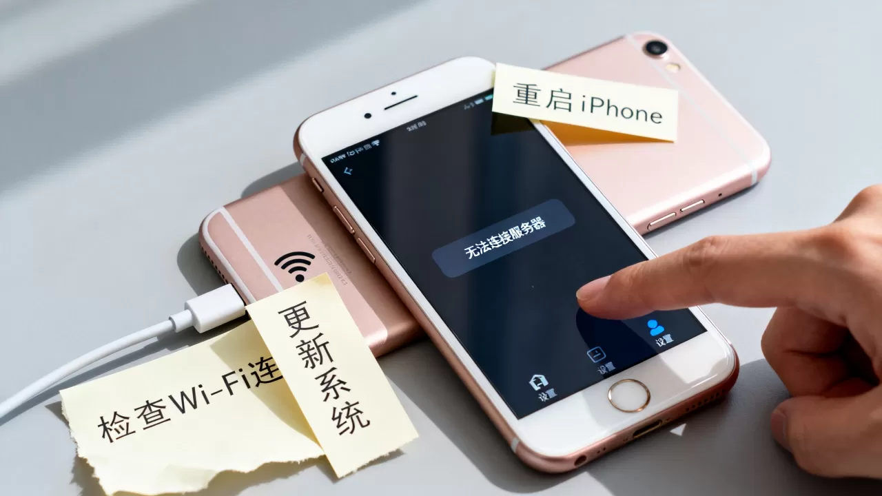 iPhone6连不上服务器是怎么回事,怎么解决? iPhone6连不上服务器是怎么回事,怎么解决?
