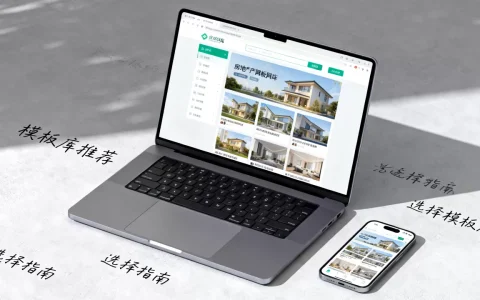 房地产网站模板库哪个好，怎么选择最合适？