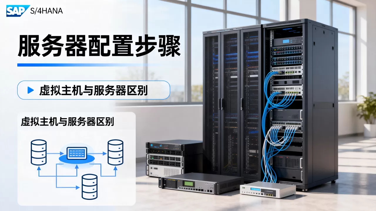 SAP S/4HANA服务器怎么配置?虚拟主机和服务器区别? SAP S/4HANA服务器怎么配置?虚拟主机和服务器区别?