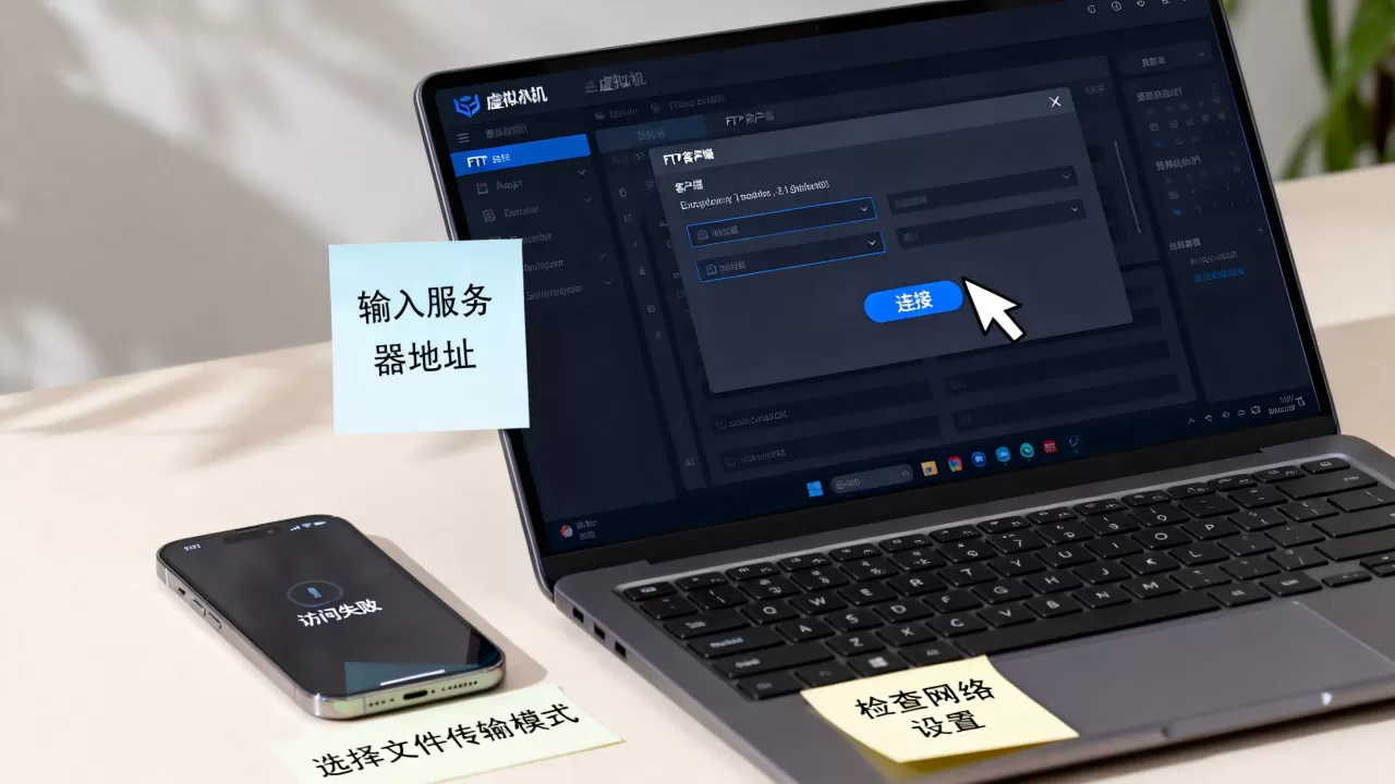 如何访问虚拟机中的FTP服务器?,访问不了怎么办? 如何访问虚拟机中的FTP服务器?,访问不了怎么办?