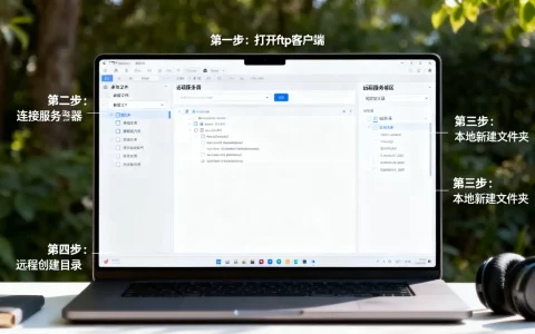 ftp服务器上传怎么创建文件夹？，ftp上传文件如何建目录？