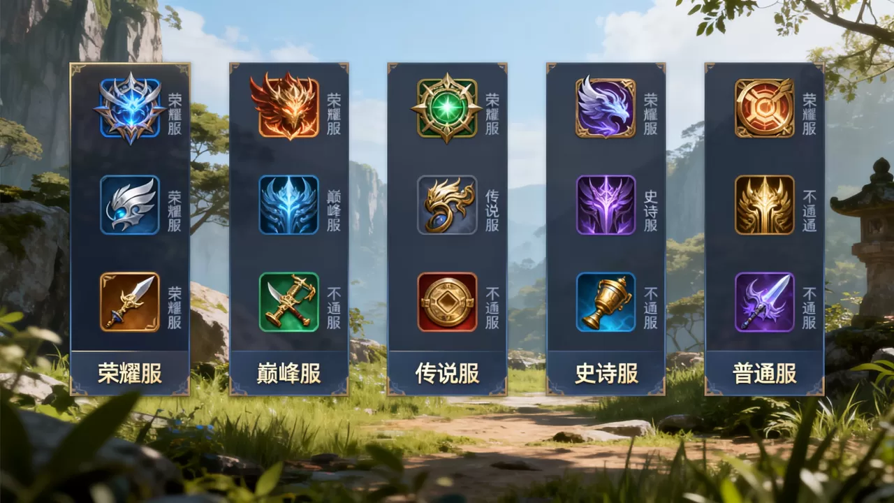 王者五服指的是哪些服务器?,王者五服是什么 王者五服指的是哪些服务器?,王者五服是什么