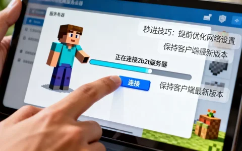 我的世界2b2t服务器怎么秒进，秒进技巧有哪些？