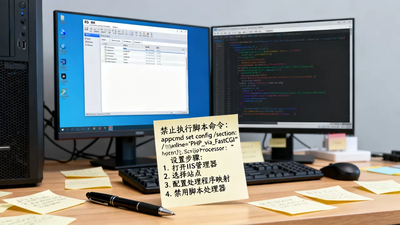 IIS禁止执行脚本的命令有哪些,怎么设置? IIS禁止执行脚本的命令有哪些,怎么设置?