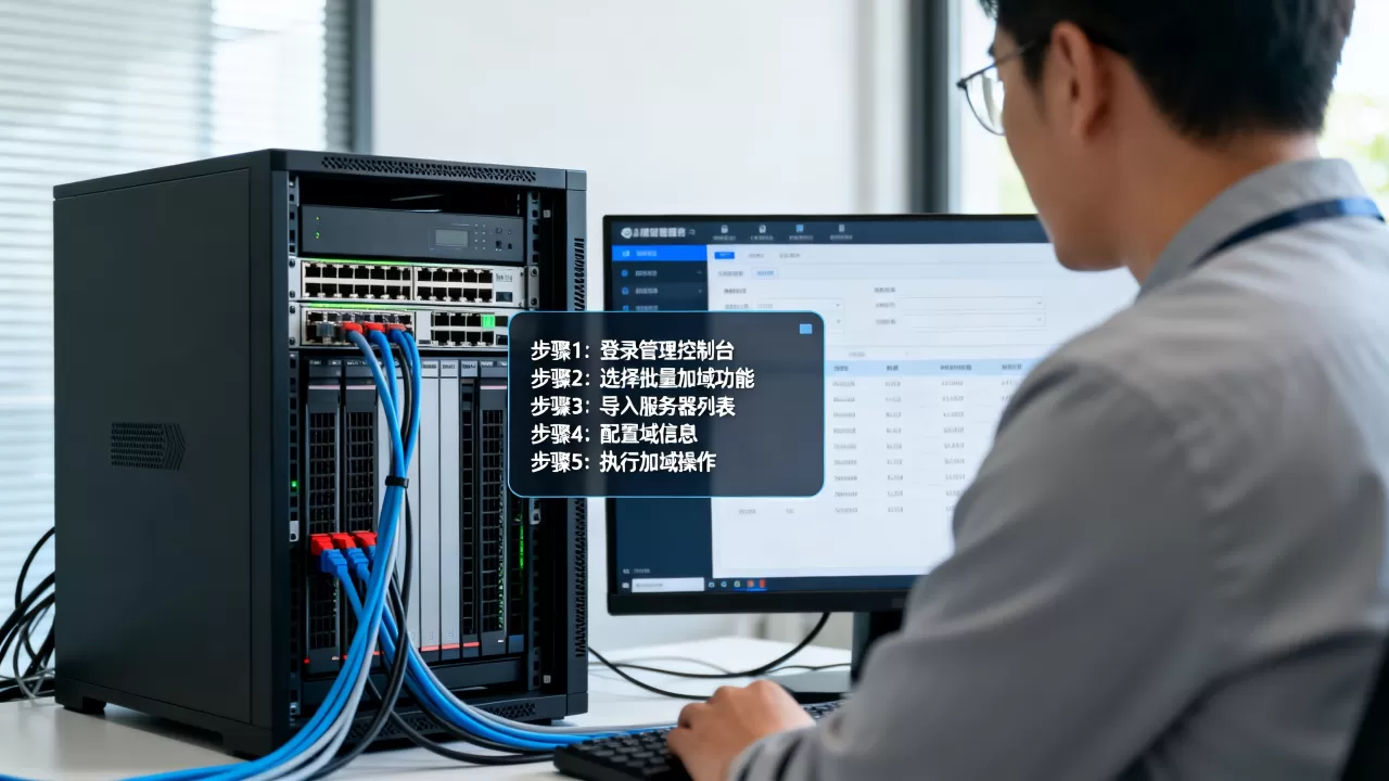 FTP服务器如何批量重新加域,步骤是什么? FTP服务器如何批量重新加域,步骤是什么?