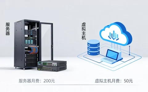 服务器和虚拟主机的价格哪个更划算，怎么选？