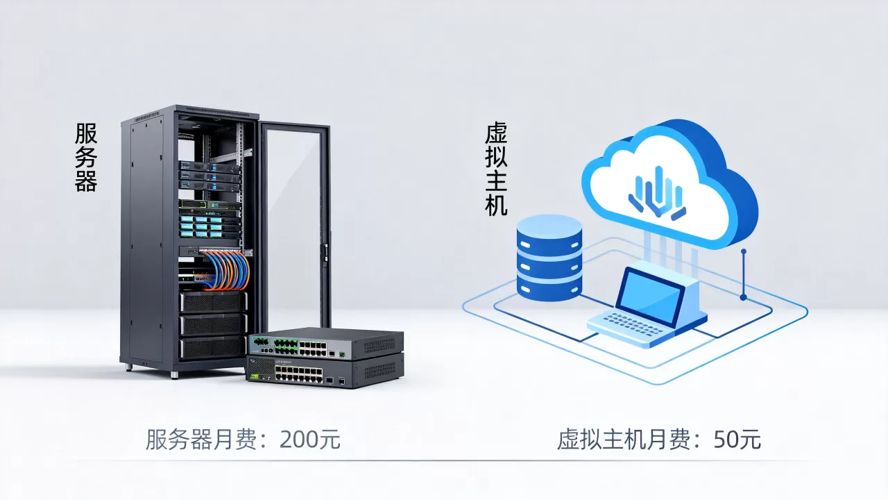 服务器和虚拟主机的价格哪个更划算,怎么选? 服务器和虚拟主机的价格哪个更划算,怎么选?