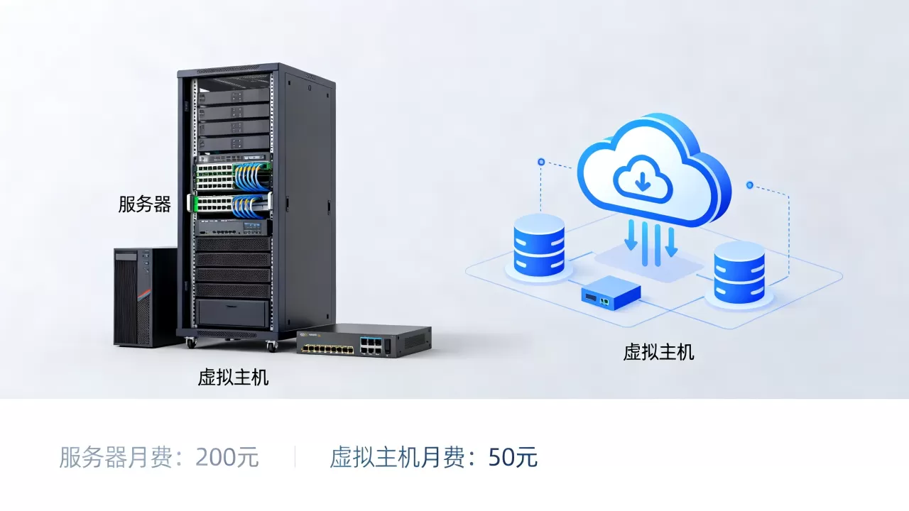 服务器和虚拟主机的价格哪个更划算,怎么选? 服务器和虚拟主机的价格哪个更划算,怎么选?