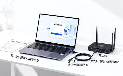 设备接入VIS的SIP服务器地址怎么获取？具体步骤是什么？