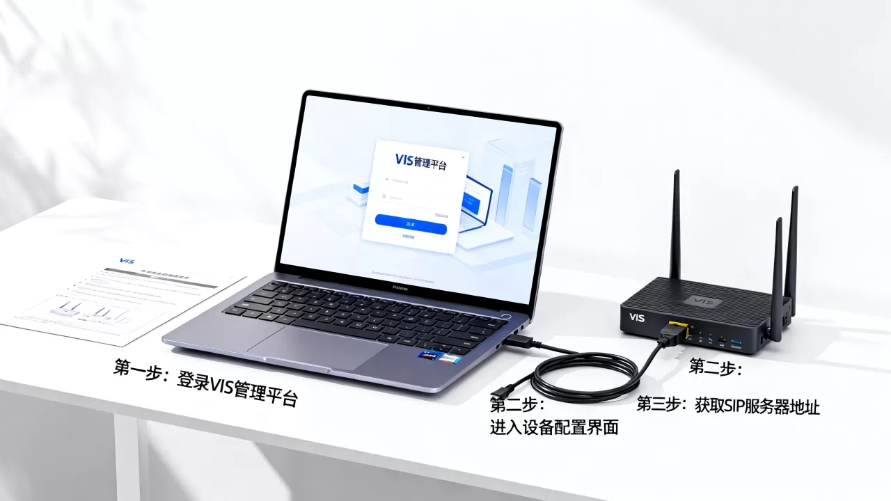 设备接入VIS的SIP服务器地址怎么获取?具体步骤是什么? 设备接入VIS的SIP服务器地址怎么获取?具体步骤是什么?