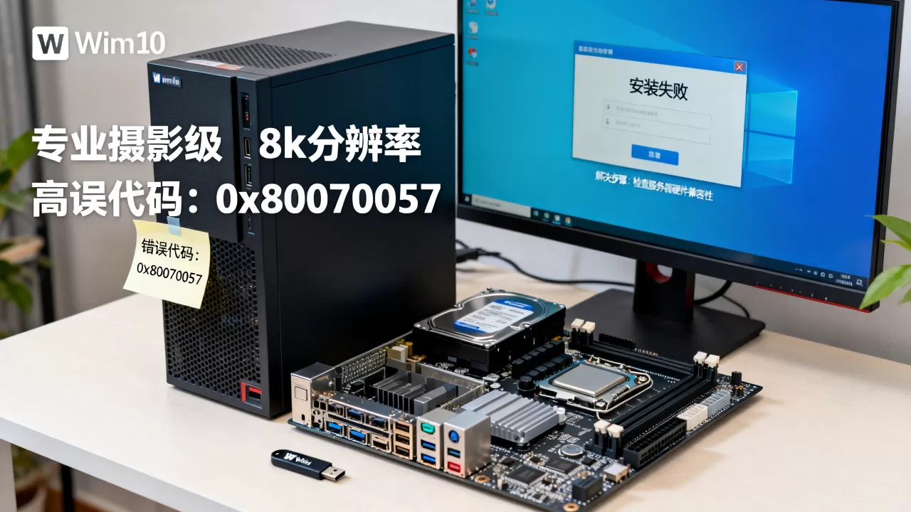 Win10系统安装到服务器失败怎么解决,常见错误代码有哪些? Win10系统安装到服务器失败怎么解决,常见错误代码有哪些?