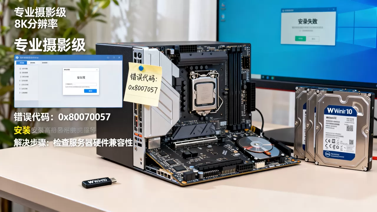 Win10系统安装到服务器失败怎么解决,常见错误代码有哪些? Win10系统安装到服务器失败怎么解决,常见错误代码有哪些?