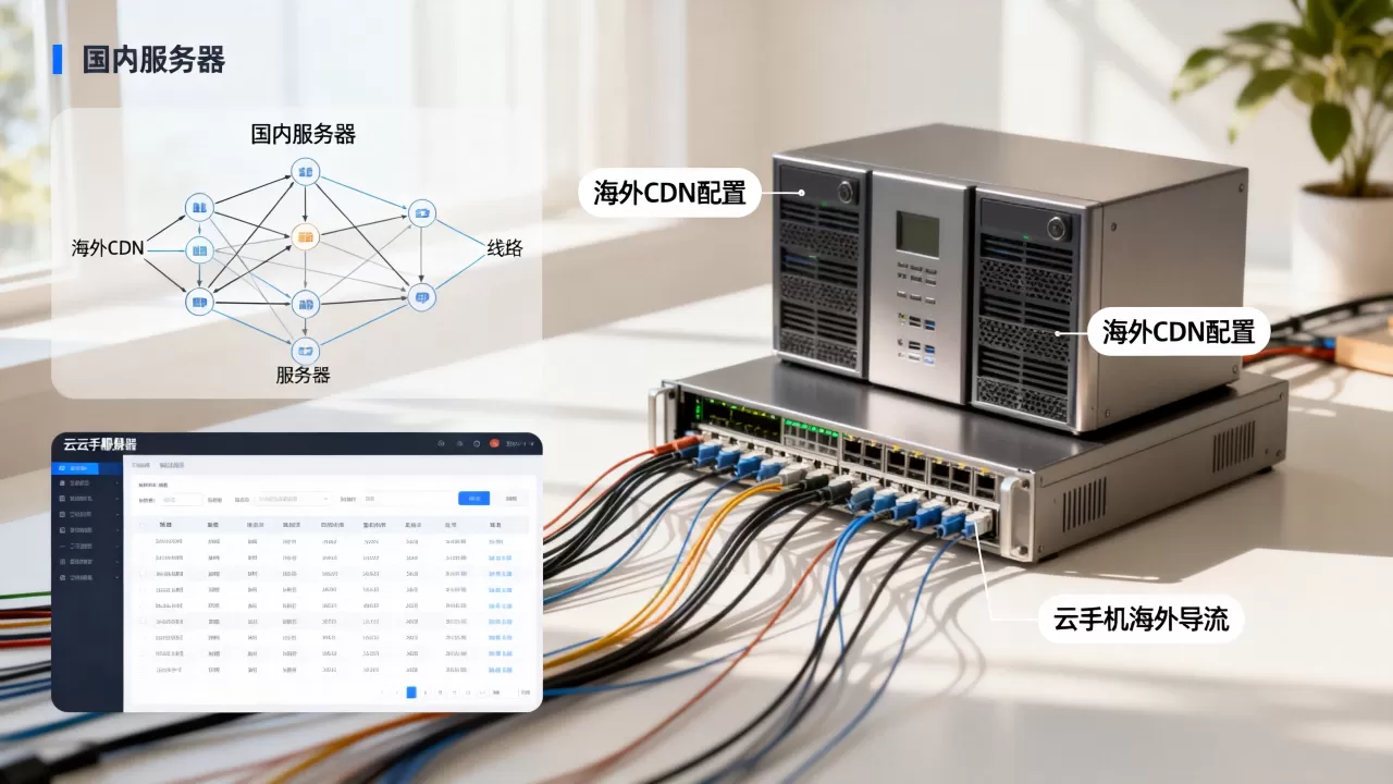 服务器在国内怎么用海外CDN,国内云手机服务器如何导流海外? 服务器在国内怎么用海外CDN,国内云手机服务器如何导流海外?