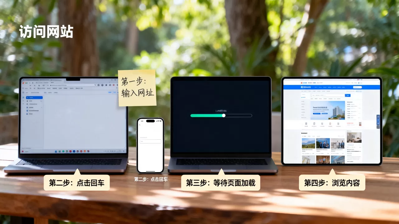 访问一个网站的过程是怎样的?,有哪些步骤? 访问一个网站的过程是怎样的?,有哪些步骤?