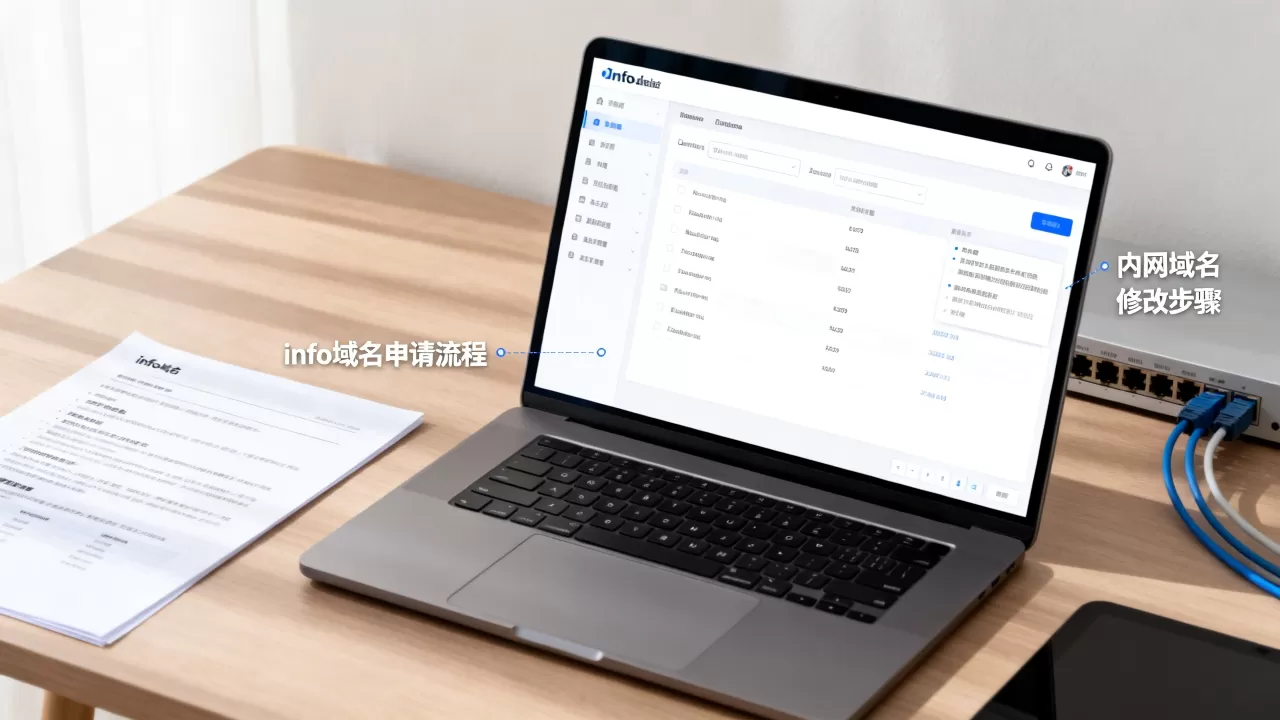 如何申请info域名并修改内网域名?,内网域名怎么申请和修改 如何申请info域名并修改内网域名?,内网域名怎么申请和修改