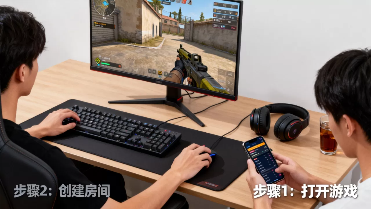 CS怎么和好友在同一个服务器玩?,怎么联机 CS怎么和好友在同一个服务器玩?,怎么联机
