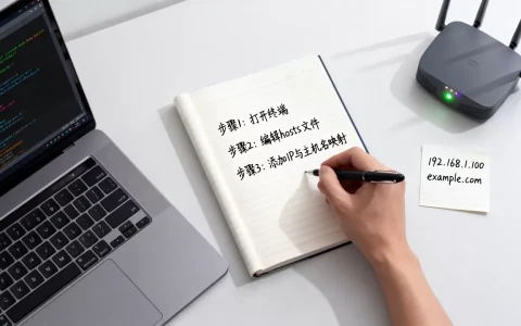 如何配置IP和主机名映射，具体步骤有哪些？