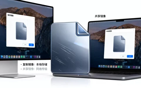 复制镜像与共享镜像有什么区别？，怎么操作？