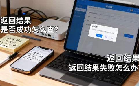 返回结果是否成功怎么查？，返回结果失败怎么办？