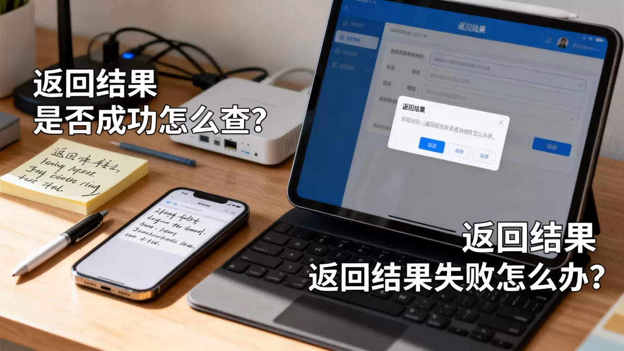 返回结果是否成功怎么查?,返回结果失败怎么办? 返回结果是否成功怎么查?,返回结果失败怎么办?
