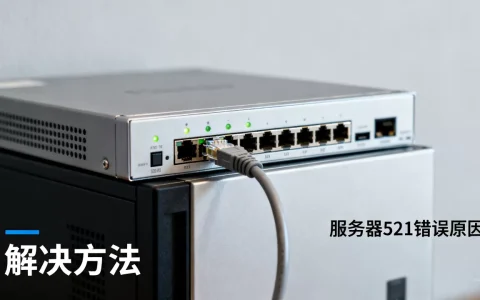 服务器521错误代码是什么原因，怎么解决？
