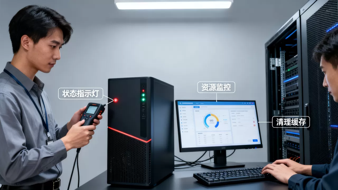 你知道服务器主机状态怎么看吗?,服务器卡顿怎么解决? 你知道服务器主机状态怎么看吗?,服务器卡顿怎么解决?
