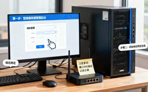 服务器主机怎么正确绑定域名，详细步骤和注意事项有哪些？